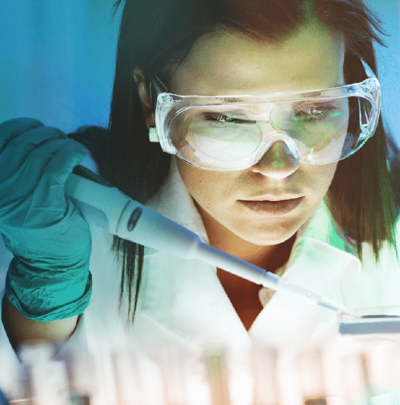 scientist in laboratory