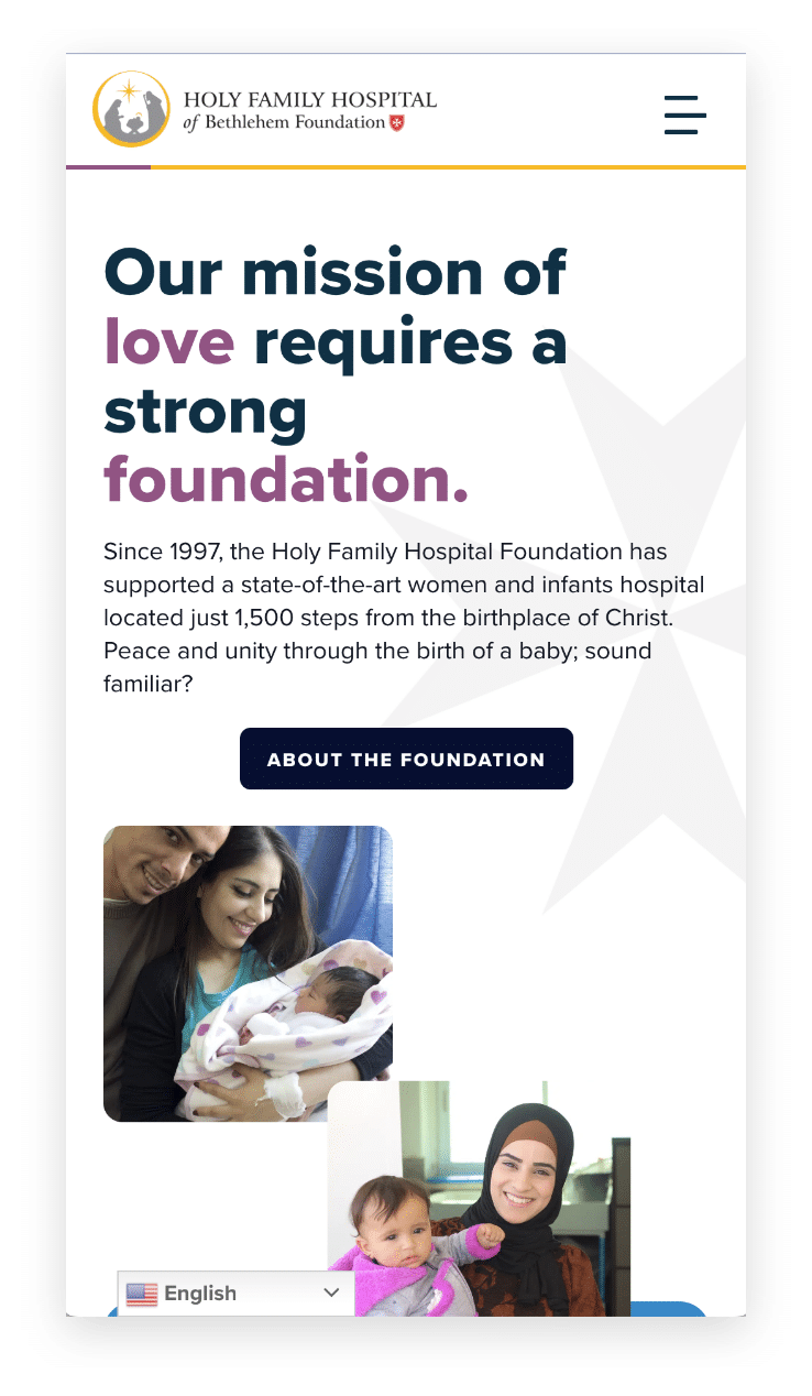 holy family hospital mobile 2 case study