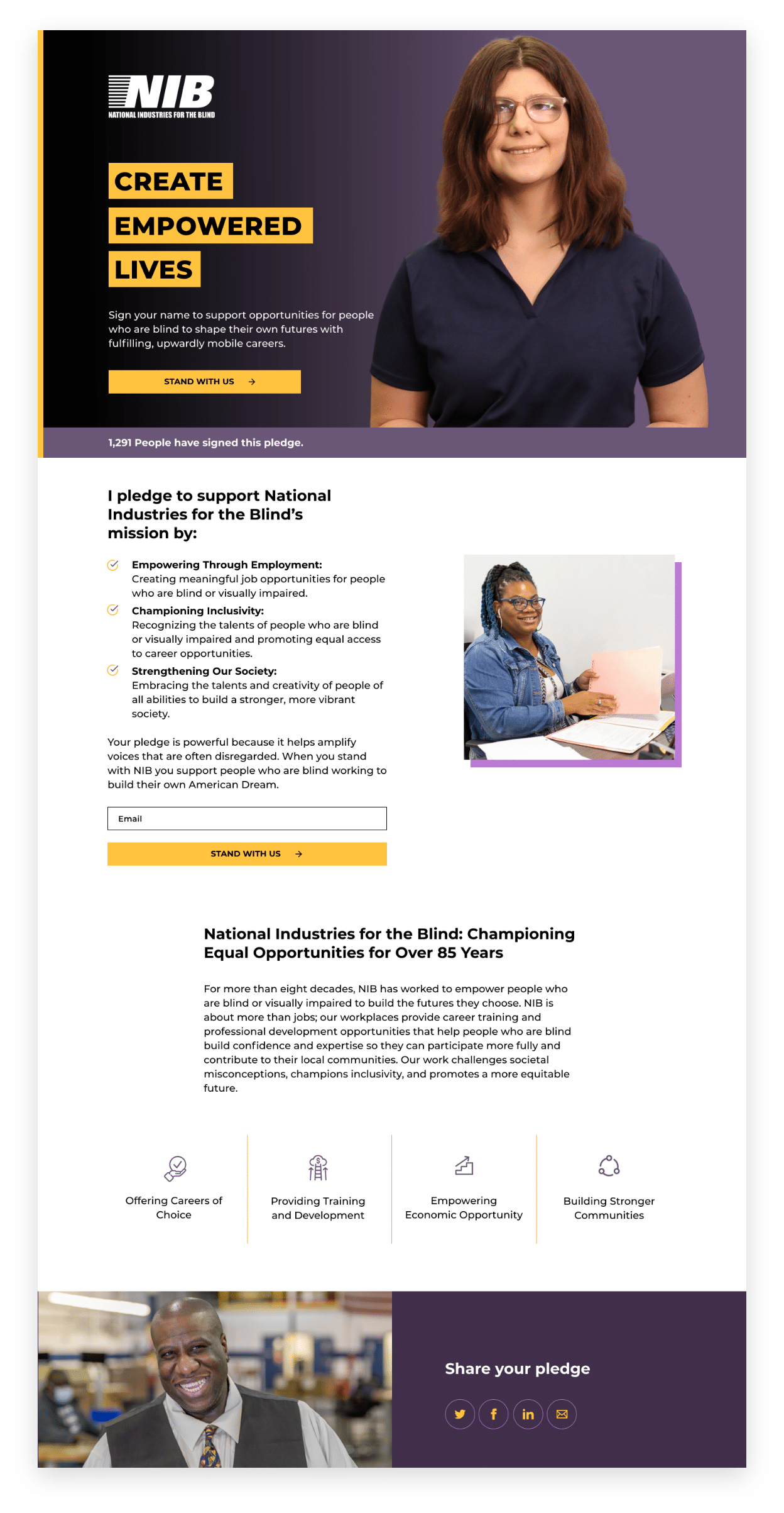 casestudy nib gr landing page