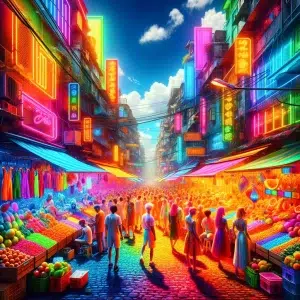 bold colors