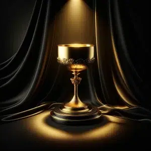 black and gold