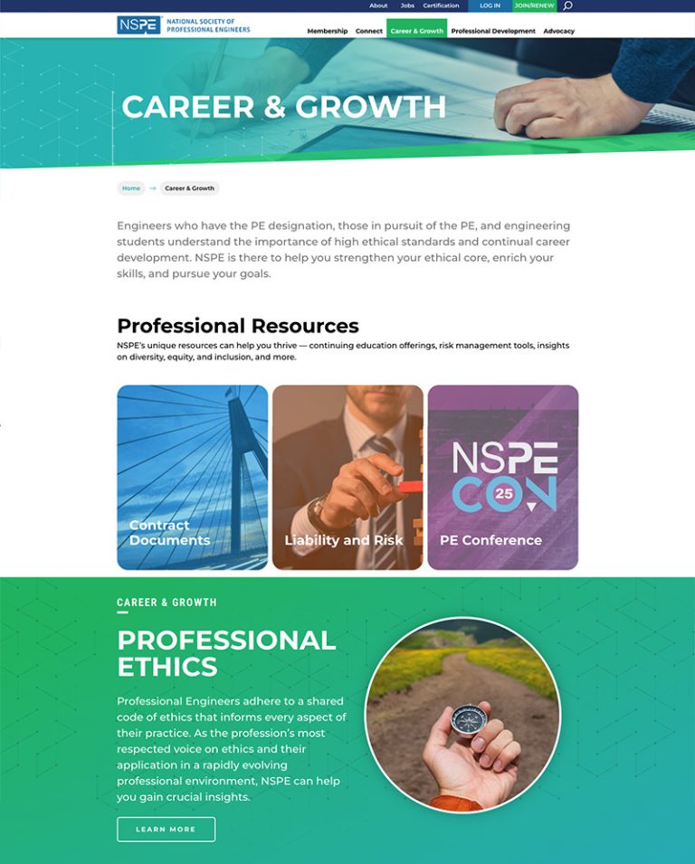 nspe career growth pg 0328