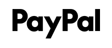 paypal logo black