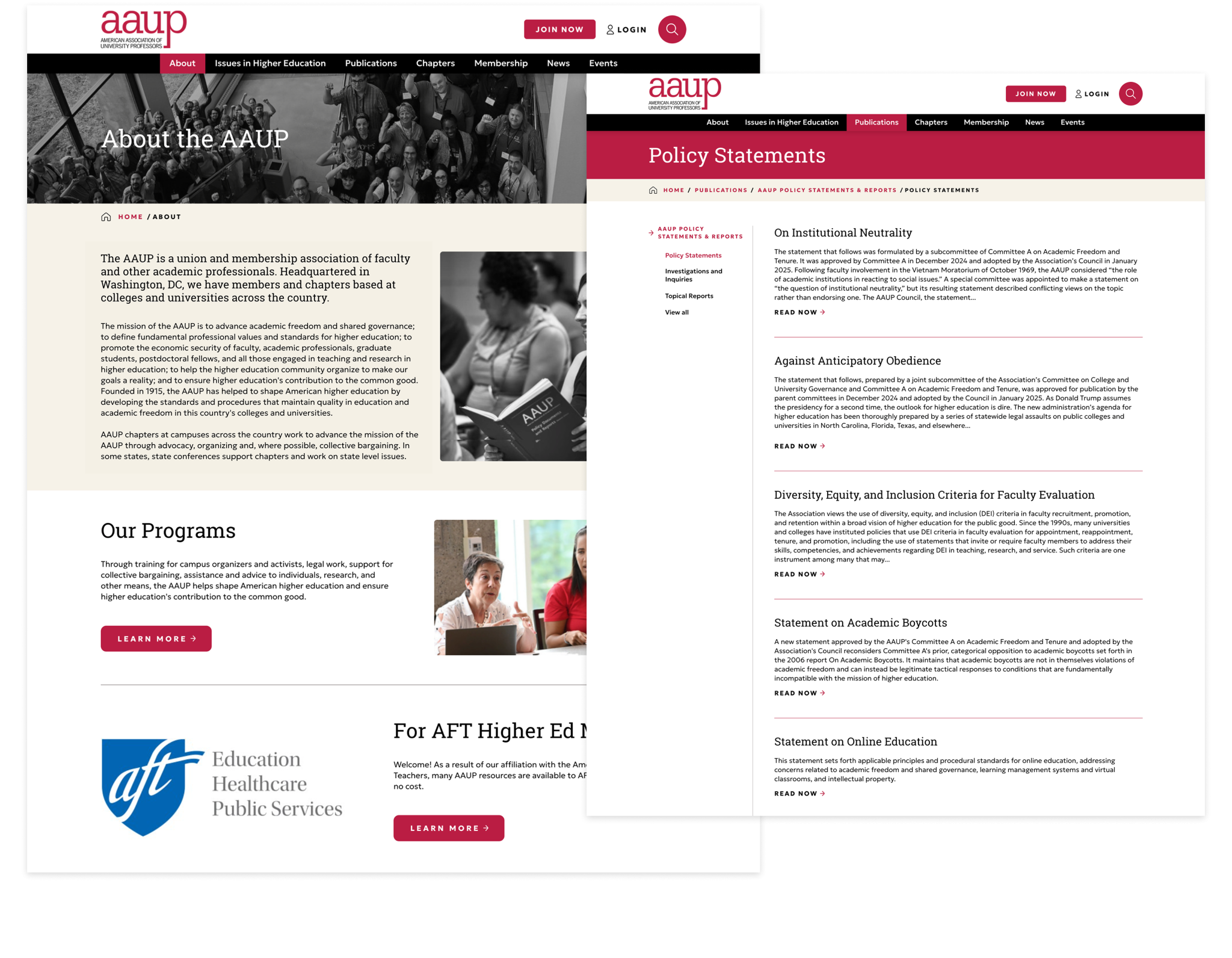 AAUP – New Target - The Digital Agency
