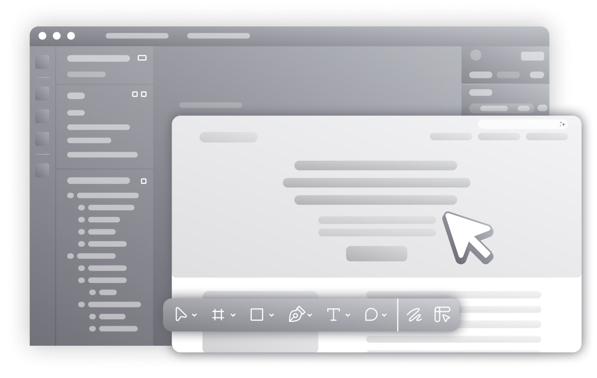 illustration representing website design services from new target, inc. - the digital agency, including responsive web design, user experience, accessibility, and visual design.