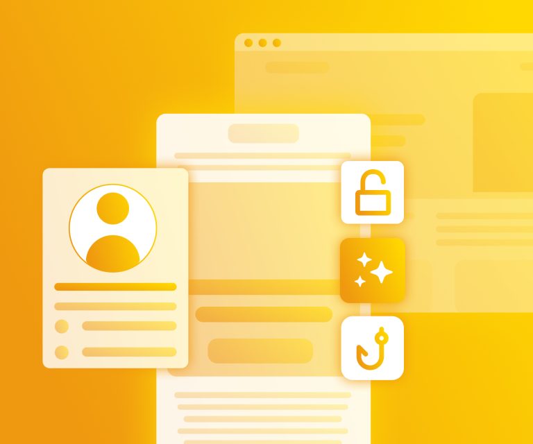an illustration depicting email phishing created by ai