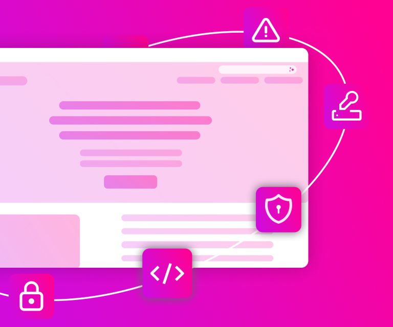website security, an illustration of